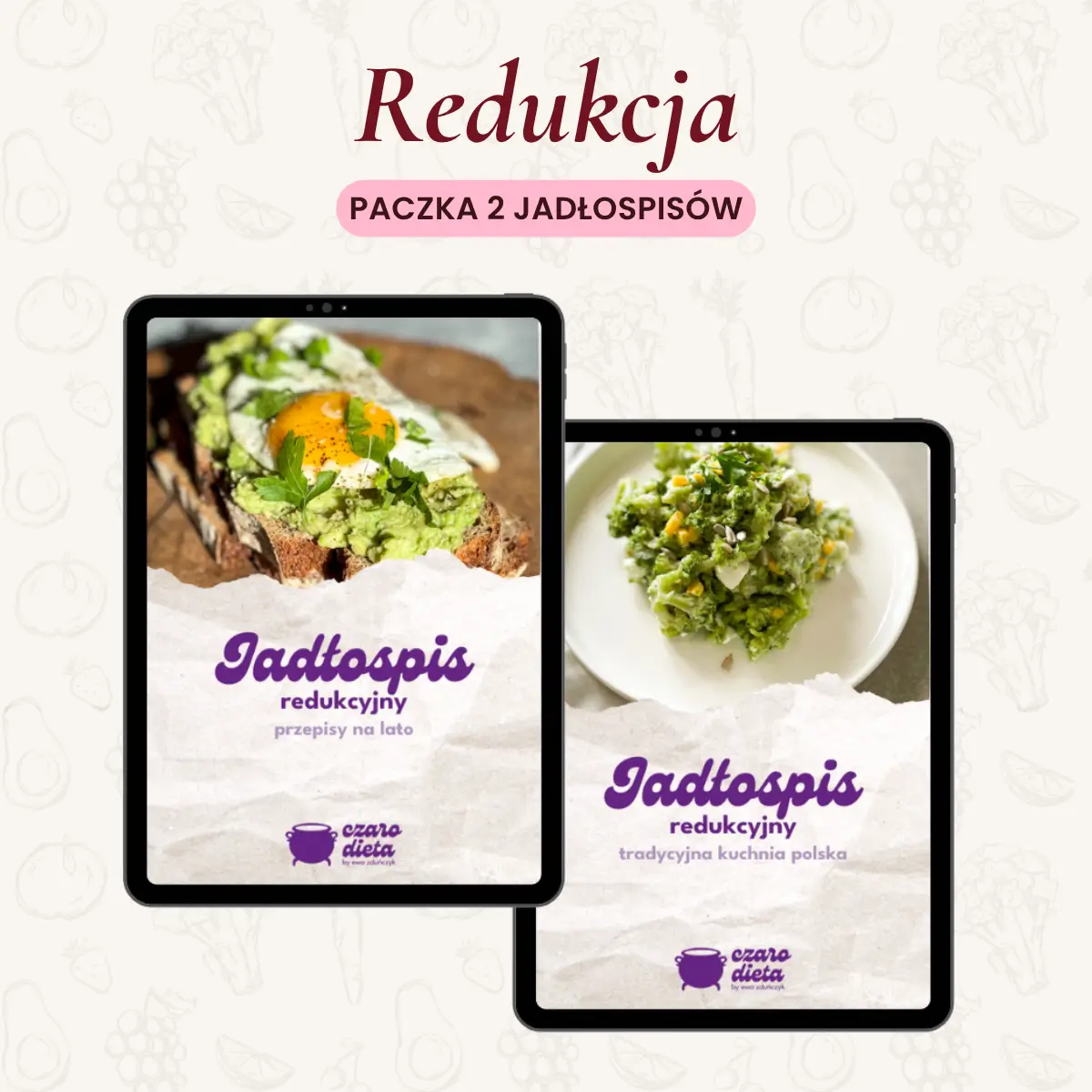 Redukcja - paczka 2 jadłospisów